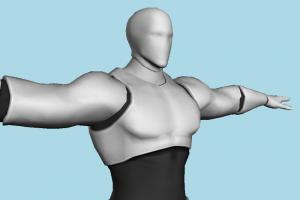 Tekken 7 Training robot, android, character, man